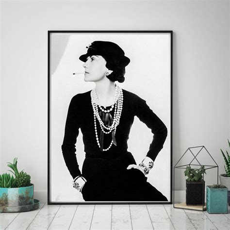 coco chanel canvas fabric.